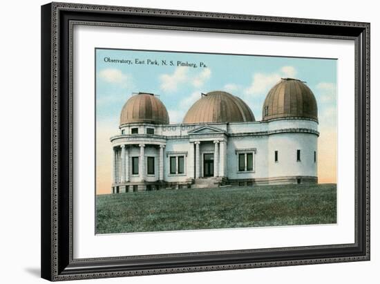 East Park Observatory, Pittsburg, Pennsylvania-null-Framed Art Print