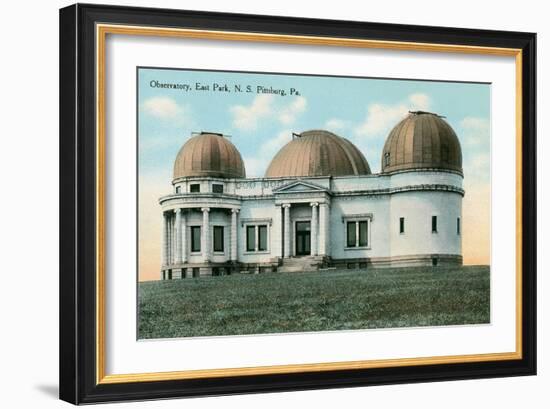 East Park Observatory, Pittsburg, Pennsylvania-null-Framed Art Print