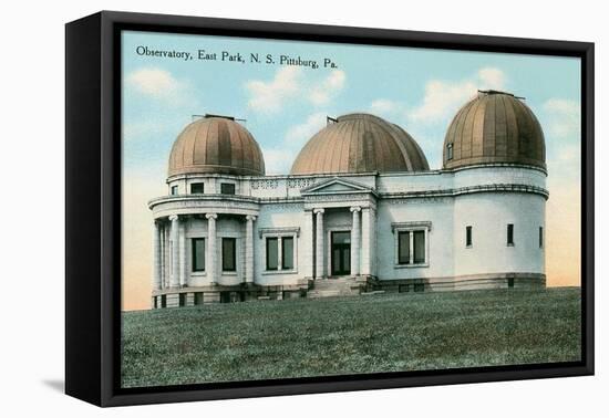 East Park Observatory, Pittsburg, Pennsylvania-null-Framed Stretched Canvas