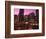 East River Drive at Night, NYC, NY-Rudi Von Briel-Framed Photographic Print