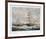 East River Traffic, New York City-Eldred Clark Johnson-Framed Collectable Print