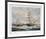 East River Traffic, New York City-Eldred Clark Johnson-Framed Collectable Print