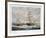 East River Traffic, New York City-Eldred Clark Johnson-Framed Collectable Print