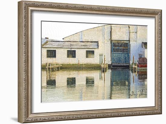 East Slip Marina-5fishcreative-Framed Giclee Print