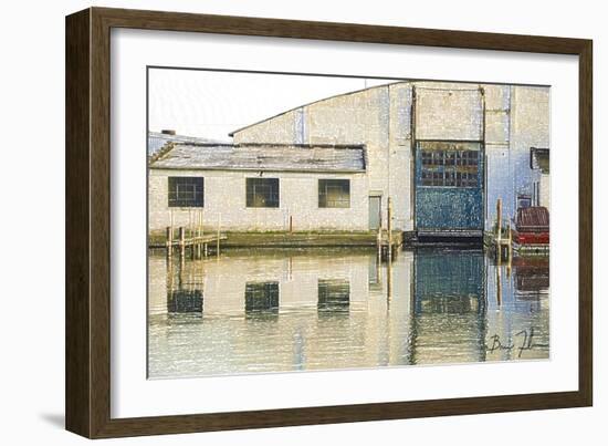 East Slip Marina-5fishcreative-Framed Giclee Print