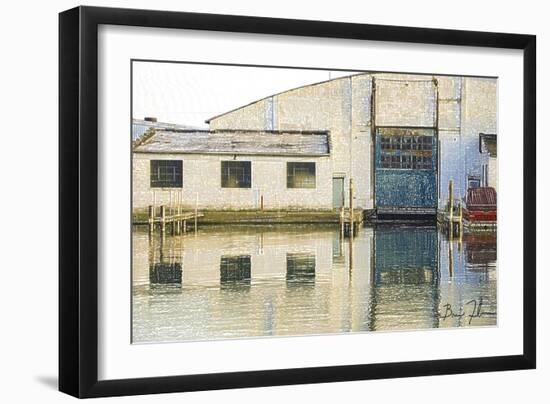 East Slip Marina-5fishcreative-Framed Giclee Print