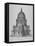 East View of St Paul's Cathedral, City of London, 1720-null-Framed Premier Image Canvas