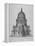 East View of St Paul's Cathedral, City of London, 1720-null-Framed Premier Image Canvas