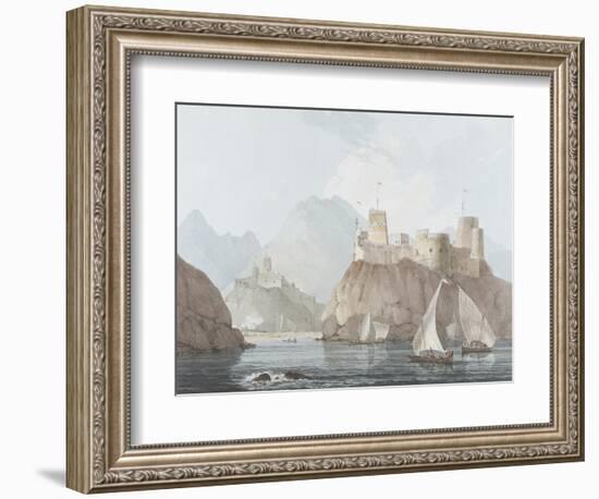 East View of the Forts Jellali and Merani, Muskah, Arabia, June 1793-Thomas Daniell-Framed Giclee Print