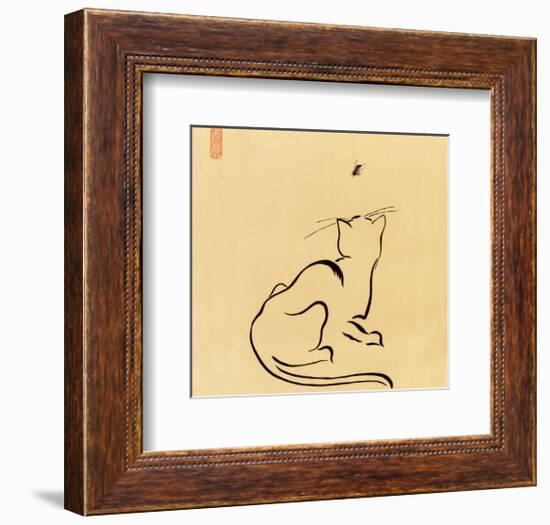 East-null-Framed Art Print