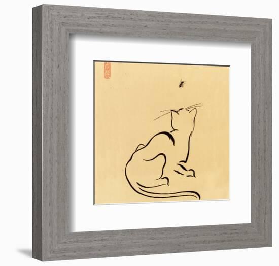 East-null-Framed Art Print