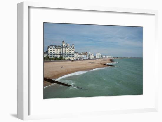 Eastbourne from the pier, East Sussex, England, United Kingdom, Europe-Ethel Davies-Framed Photographic Print