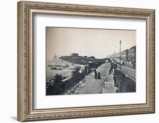 'Eastbourne - Part of the Promenade, Showing Wish Tower', 1895-Unknown-Framed Photographic Print