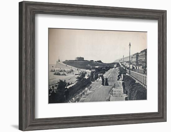 'Eastbourne - Part of the Promenade, Showing Wish Tower', 1895-Unknown-Framed Photographic Print