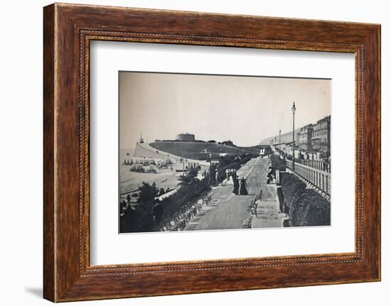 'Eastbourne - Part of the Promenade, Showing Wish Tower', 1895-Unknown-Framed Photographic Print