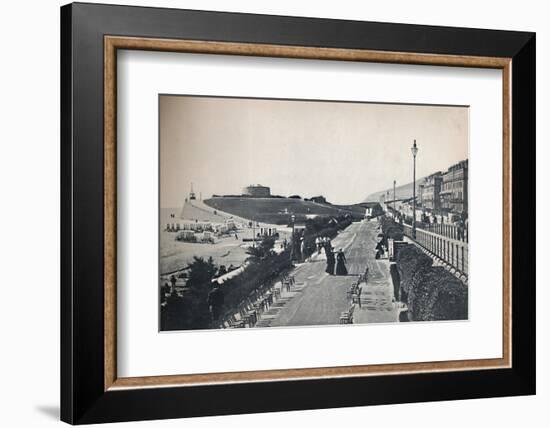'Eastbourne - Part of the Promenade, Showing Wish Tower', 1895-Unknown-Framed Photographic Print