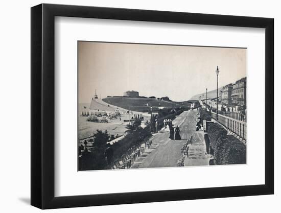 'Eastbourne - Part of the Promenade, Showing Wish Tower', 1895-Unknown-Framed Photographic Print