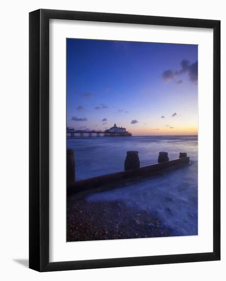 Eastbourne Pier at Sunrise, Eastbourne, East Sussex, England, UK-Neil Farrin-Framed Photographic Print