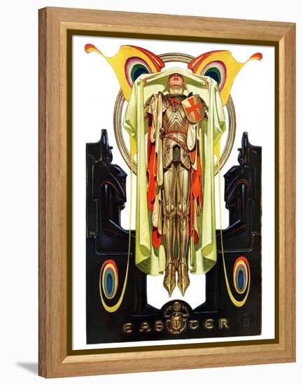 "Easter, 1928,"April 7, 1928-Joseph Christian Leyendecker-Framed Premier Image Canvas