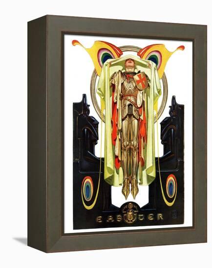 "Easter, 1928,"April 7, 1928-Joseph Christian Leyendecker-Framed Premier Image Canvas