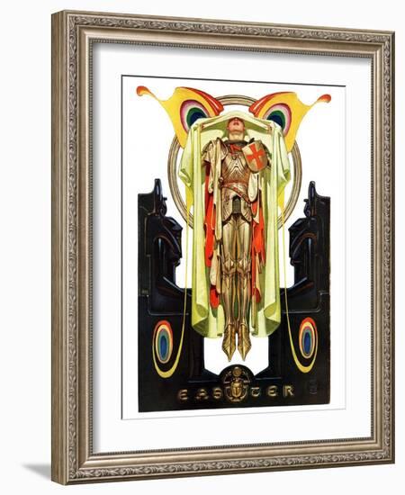 "Easter, 1928,"April 7, 1928-Joseph Christian Leyendecker-Framed Giclee Print