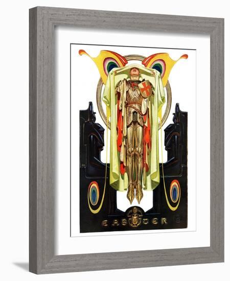 "Easter, 1928,"April 7, 1928-Joseph Christian Leyendecker-Framed Giclee Print