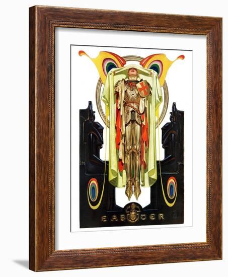 "Easter, 1928,"April 7, 1928-Joseph Christian Leyendecker-Framed Giclee Print