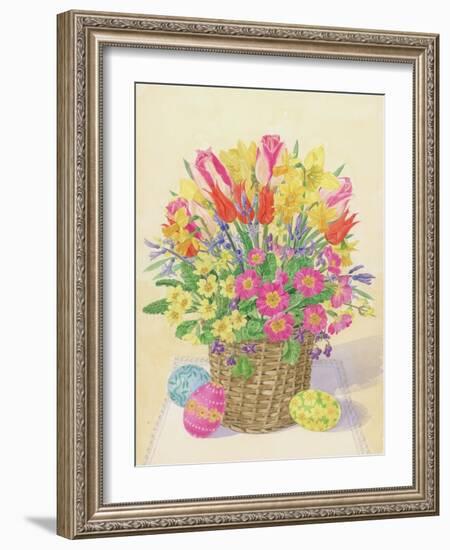 Easter Basket, 1996-Linda Benton-Framed Giclee Print