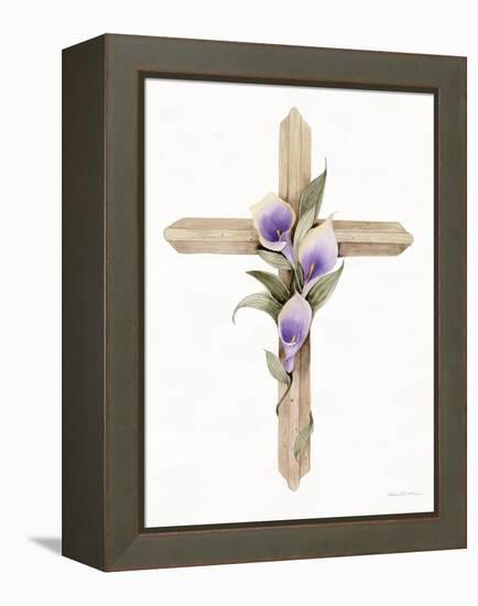 Easter Blessing Cross II-Kathleen Parr McKenna-Framed Stretched Canvas