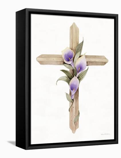 Easter Blessing Cross II-Kathleen Parr McKenna-Framed Stretched Canvas