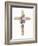 Easter Blessing Cross II-Kathleen Parr McKenna-Framed Art Print