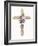 Easter Blessing Cross II-Kathleen Parr McKenna-Framed Art Print