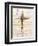 Easter Blessing Saying III with Cross v2-Kathleen Parr McKenna-Framed Premium Giclee Print