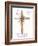 Easter Blessing Saying III with Cross-Kathleen Parr McKenna-Framed Art Print