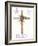 Easter Blessing Saying III with Cross-Kathleen Parr McKenna-Framed Art Print