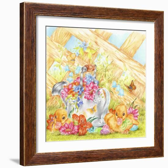 Easter Bouquet-Karen Middleton-Framed Giclee Print