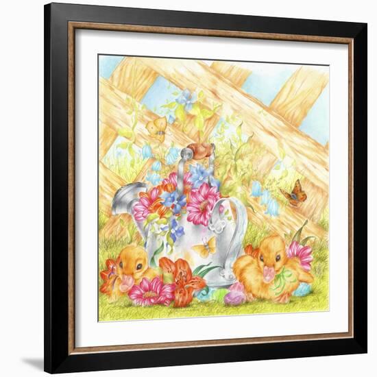 Easter Bouquet-Karen Middleton-Framed Giclee Print