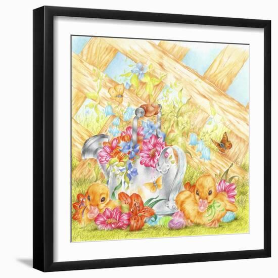 Easter Bouquet-Karen Middleton-Framed Giclee Print