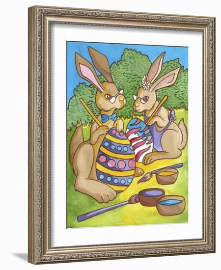 Easter Bunny 2-Abraal-Framed Giclee Print