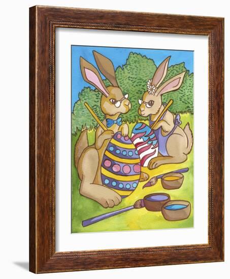 Easter Bunny 2-Abraal-Framed Giclee Print