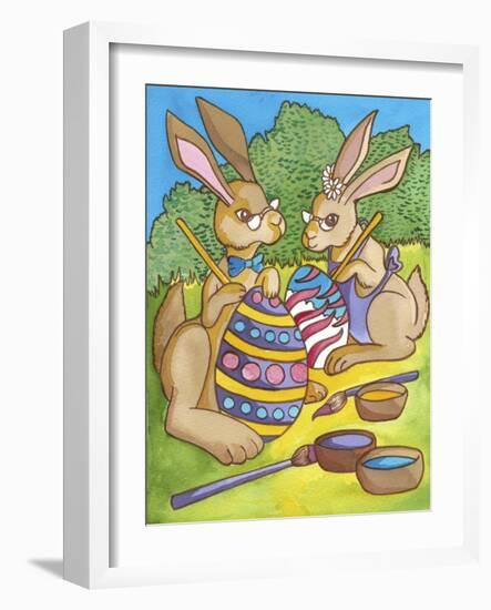 Easter Bunny 2-Abraal-Framed Giclee Print
