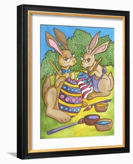 Easter Bunny 2-Abraal-Framed Giclee Print