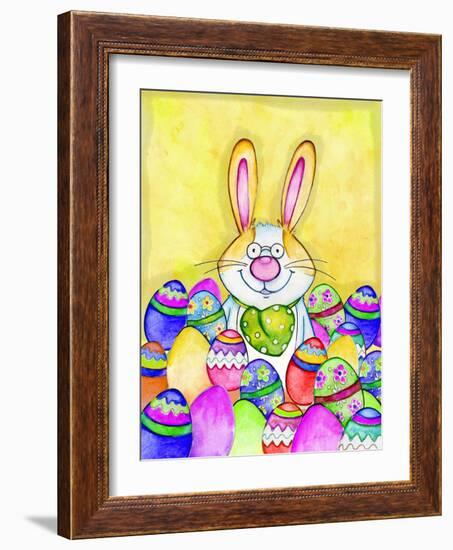 Easter Bunny-Valarie Wade-Framed Giclee Print