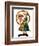 "Easter Dutch Girl,"April 3, 1926-Joseph Christian Leyendecker-Framed Giclee Print