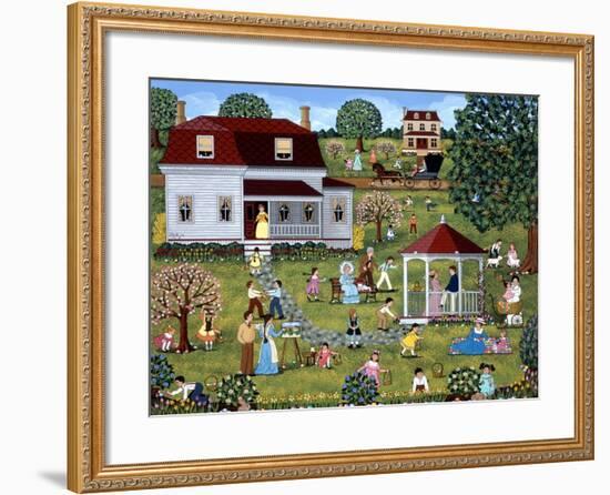 Easter Egg Hunt-Sheila Lee-Framed Giclee Print