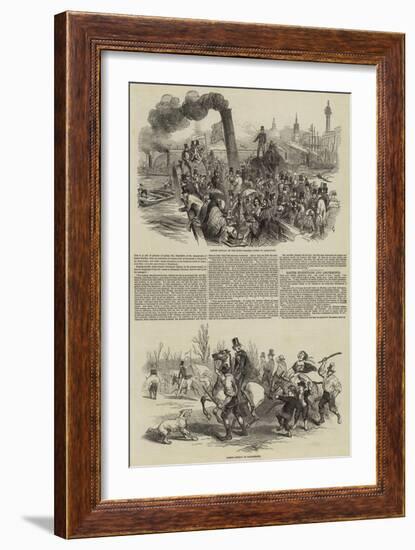 Easter Exhibitions and Amusements-null-Framed Giclee Print