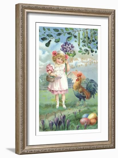 Easter Flowers-null-Framed Art Print