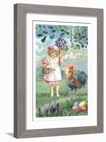 Easter Flowers-null-Framed Art Print