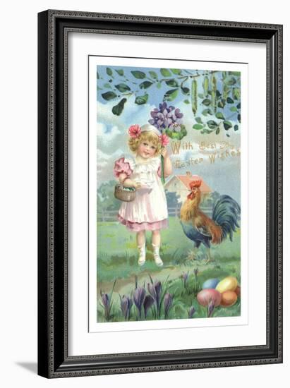 Easter Flowers-null-Framed Art Print