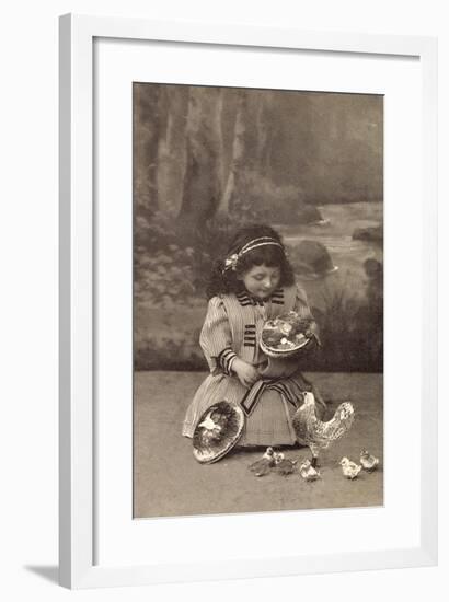 Easter Greetings Card-null-Framed Giclee Print